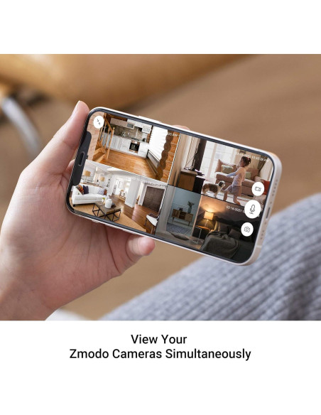 Cámara de Seguridad Zmodo Mini Pro 1080P WiFi Interior