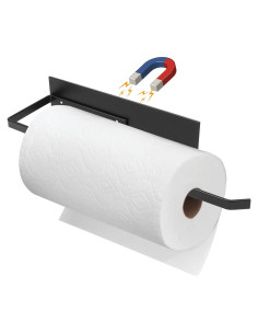 Soporte Magnético para Toallas de Papel Seropy Negro 26.7cm