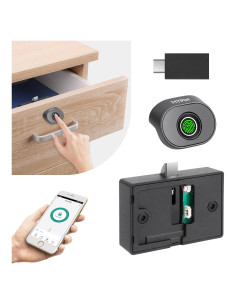 Cerradura de gabinete MYPIN con huella dactilar Bluetooth
