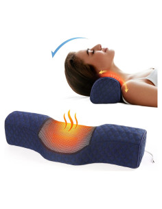 Almohada cervical calefaccionada Cozyhealth - Espuma viscoelástica