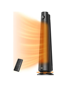 Calentador Eléctrico Dreo 30" Oscilante 120 Control Remoto