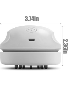 Aspiradora de Escritorio Prowithlin USB Mini Portátil Gris 2