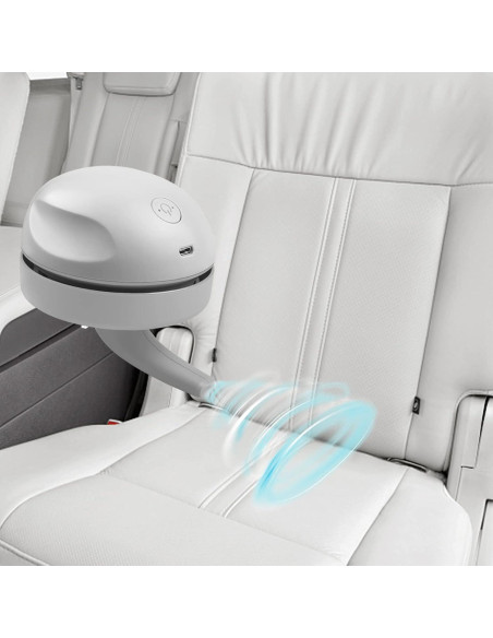 Aspiradora de Escritorio Prowithlin USB Mini Portátil Gris