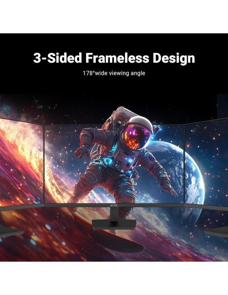 Monitor KTC FHD 24" 100Hz VA HDMI VGA Cuidado Ocular