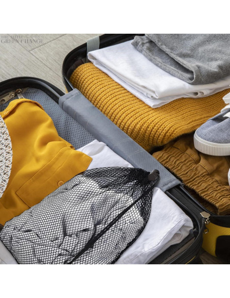 10 Bolsas de Malla Nylon The Little Green Change 29x19cm 10 Bolsas de Malla Nylon The Little Green Change 29x19cm