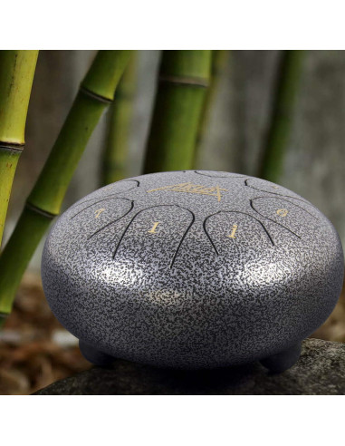 Tambor de Lengua de Acero AKLOT 15 cm 8 Notas Clave C con Accesorios