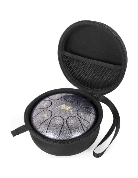 Tambor de Lengua de Acero AKLOT 15 cm 8 Notas Clave C con Accesorios