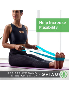 Banda de Resistencia Gaiam Restore para Estiramiento 100.96 cm 2
