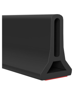 Umbral de Ducha Colapsable Hi-Na 1.5m Negro - Barrera de Agua