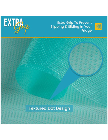 Forros de Refrigerador Esenciales de Linda 8 Piezas Azul 44.96x28.96cm