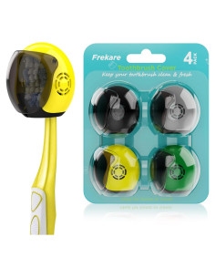 Cubiertas de Cepillo de Dientes Frekare en Forma de Casco - 4 Colores