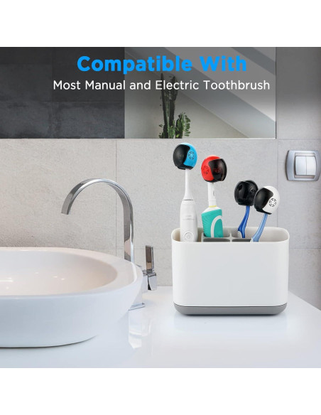 Cubiertas de Cepillo de Dientes Frekare en Forma de Casco - 4 Colores