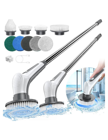 Cepillo de limpieza eléctrico Airpher 10 en 1 IPX8 inalámbrico