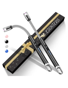 Encendedor Eléctrico Recargable Jamestry 2 PCS Sin Llama 360