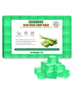 Base de Jabón Glicerina EDSRDRUS 0.91 kg Hidratante DIY