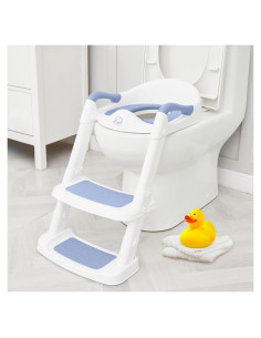 Asiento de Entrenamiento para Baño Forbena FBTS23-003 Blanco-Azul
