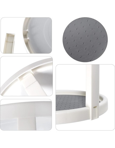 Organizador Giratorio de 2 Niveles Kozloskyi 25cm Antideslizante