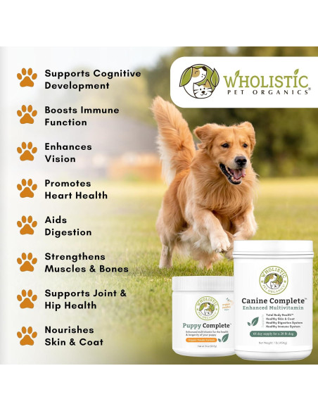 Suplemento Multivitamínico para Perros Wholistic 0.45 kg