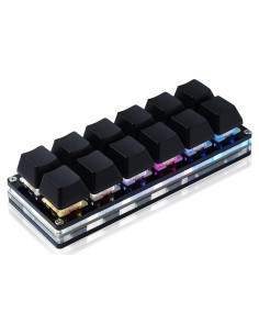 Teclado mecánico USB-C para juegos N/C 12 teclas programable
