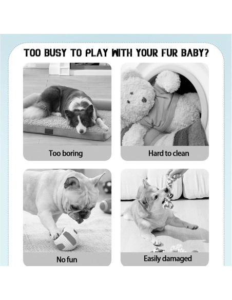 Pelota Automática Rebotadora Trumoon para Perros Pequeños 5.2 cm