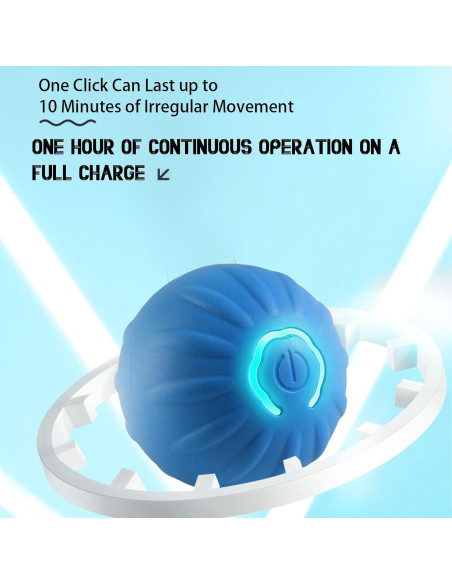 Pelota Automática Rebotadora Trumoon para Perros Pequeños 5.2 cm