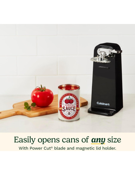 Abrelatas Eléctrico Cuisinart CCO-50BKN Negro 60W