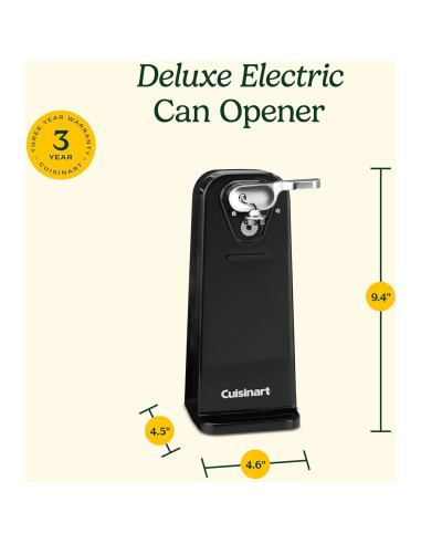 Abrelatas Eléctrico Cuisinart CCO-50BKN Negro 60W