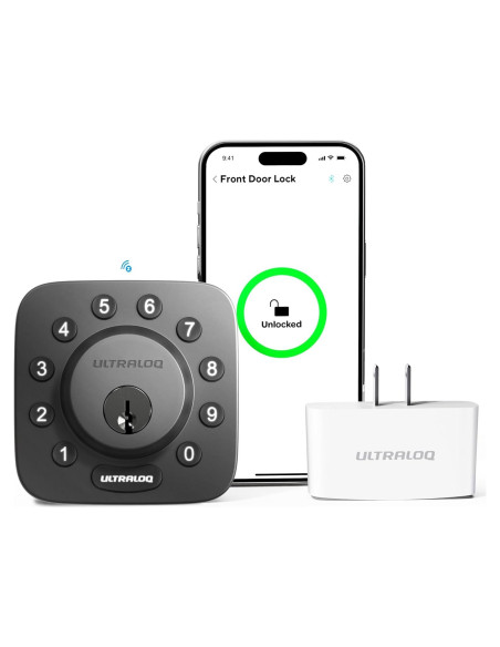 Cerradura Inteligente ULTRALOQ U-Bolt Z-Wave con Sensor