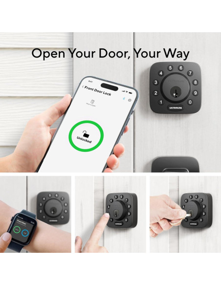 Cerradura Inteligente ULTRALOQ U-Bolt Z-Wave con Sensor