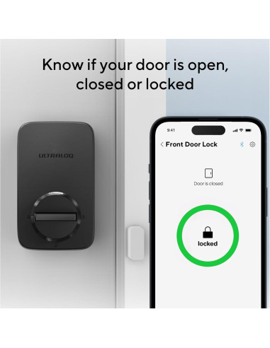 Cerradura Inteligente ULTRALOQ U-Bolt Z-Wave con Sensor