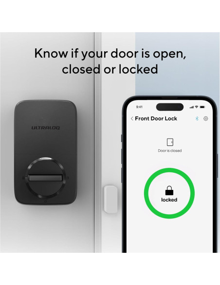 Cerradura Inteligente ULTRALOQ U-Bolt Z-Wave con Sensor