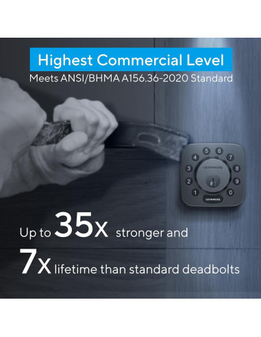 Cerradura Inteligente ULTRALOQ U-Bolt Z-Wave con Sensor