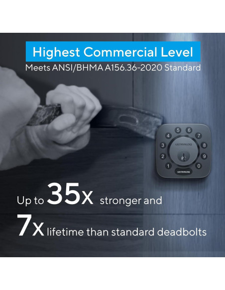 Cerradura Inteligente ULTRALOQ U-Bolt Z-Wave con Sensor