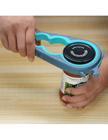 Abridor de Tarros y Botellas 6 en 1 Otstar con Almohadilla Antideslizante