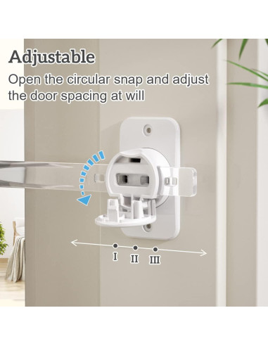 Guardián de Puerta EUDEMON Ajustable para Niños y Mascotas