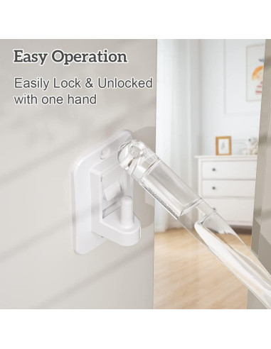 Guardián de Puerta EUDEMON Ajustable para Niños y Mascotas