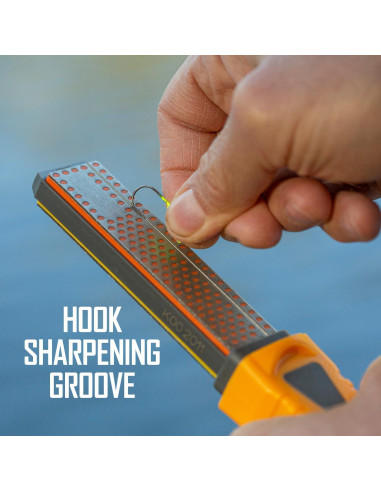 Afilador Combinado de Diamante Smith DCS4 - 2 Etapas, Portátil