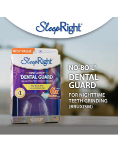 Protector Bucal SleepRight Dura-Comfort para Bruxismo - 1 Cuenta 2