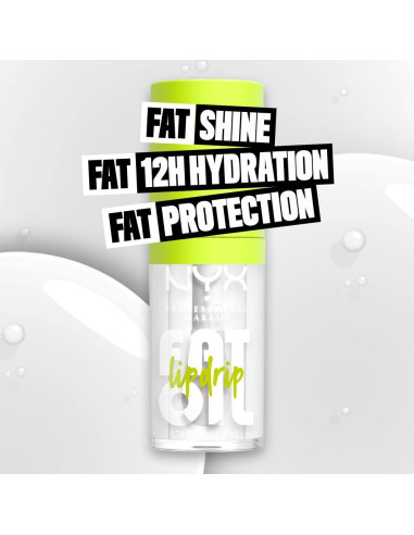 Brillo Labial Hidratante NYX 4.73 ml - Fat Oil Lip Drip Transparente