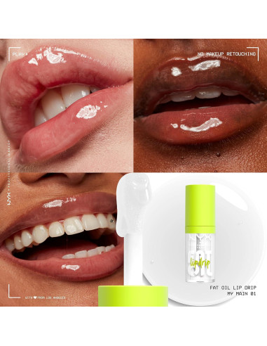 Brillo Labial Hidratante NYX 4.73 ml - Fat Oil Lip Drip Transparente