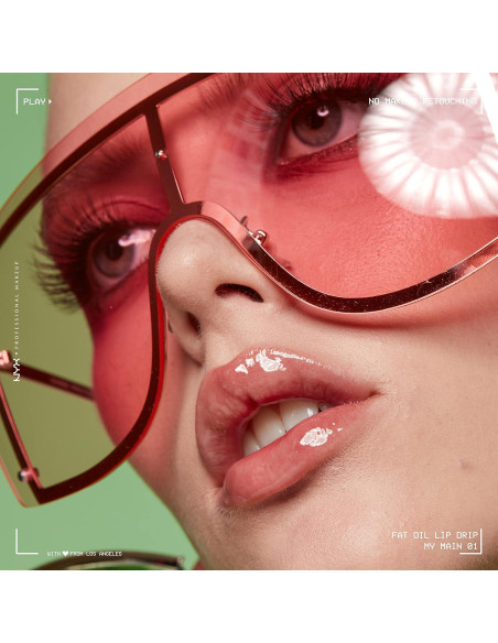 Brillo Labial Hidratante NYX 4.73 ml - Fat Oil Lip Drip Transparente