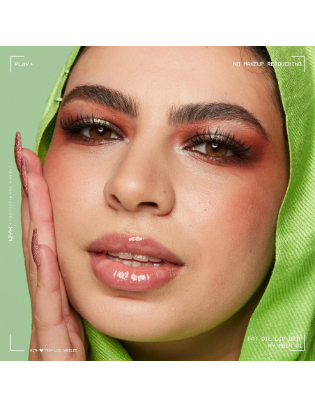 Brillo Labial Hidratante NYX 4.73 ml - Fat Oil Lip Drip Transparente