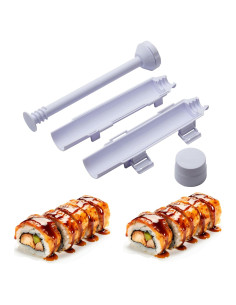 Kit de Fabricación de Sushi URED Bazooka - Molde para Rollos Caseros