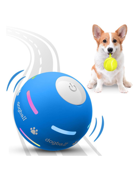 Juguete Interactivo para Perros PetDroid Bola Automática Azul Juguete Interactivo para Perros PetDroid Bola Automática Azul