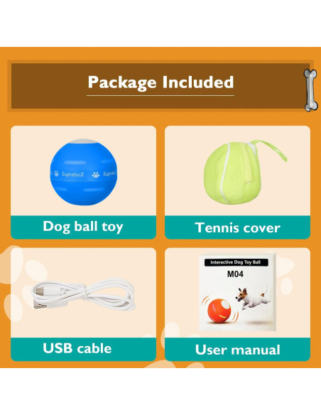 Juguete Interactivo para Perros PetDroid Bola Automática Azul Juguete Interactivo para Perros PetDroid Bola Automática Azul