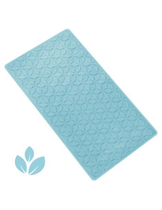 Alfombrilla de Baño Antideslizante WRISIN 71x40 cm Azul