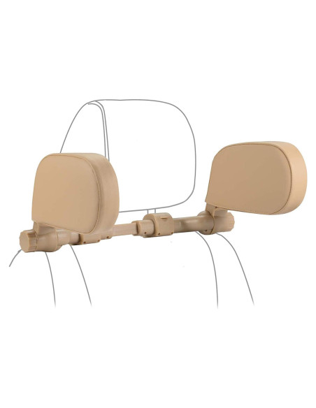 Almohada de Reposacabezas Ajustable Heapany para Coche
