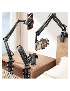 Soporte para Teléfono LISEN 3ra Generación Flexible Negro