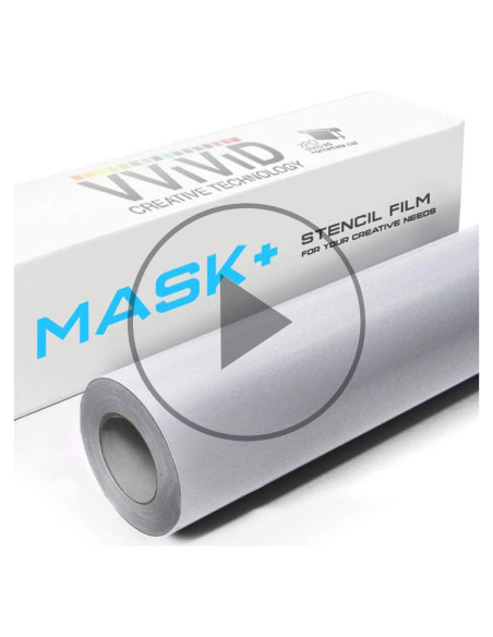 Película de Plantilla Transparente VViViD 30.48 cm x 1.83 m