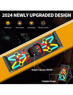 Tabla de Flexiones Plegable Maicifi - Entrenamiento Multifuncional 2